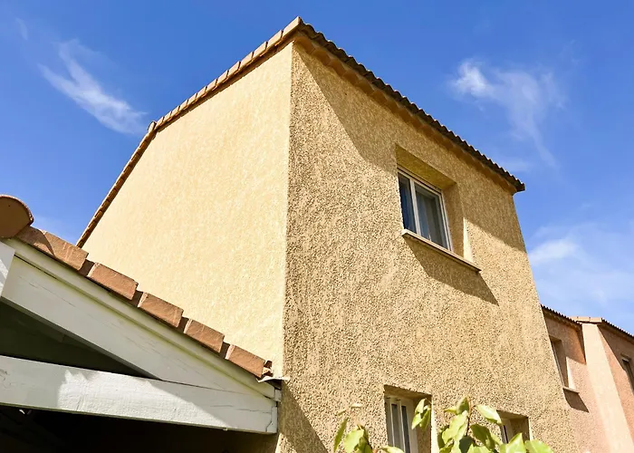 Maison Familiale Dans Le Domaine De La Avec Piscine Privee, A 200m De La Valras-Plage
